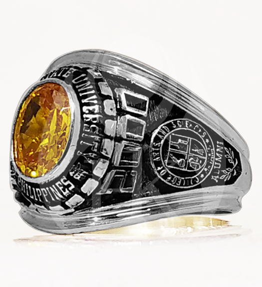 Batangas State University Mens Class Ring